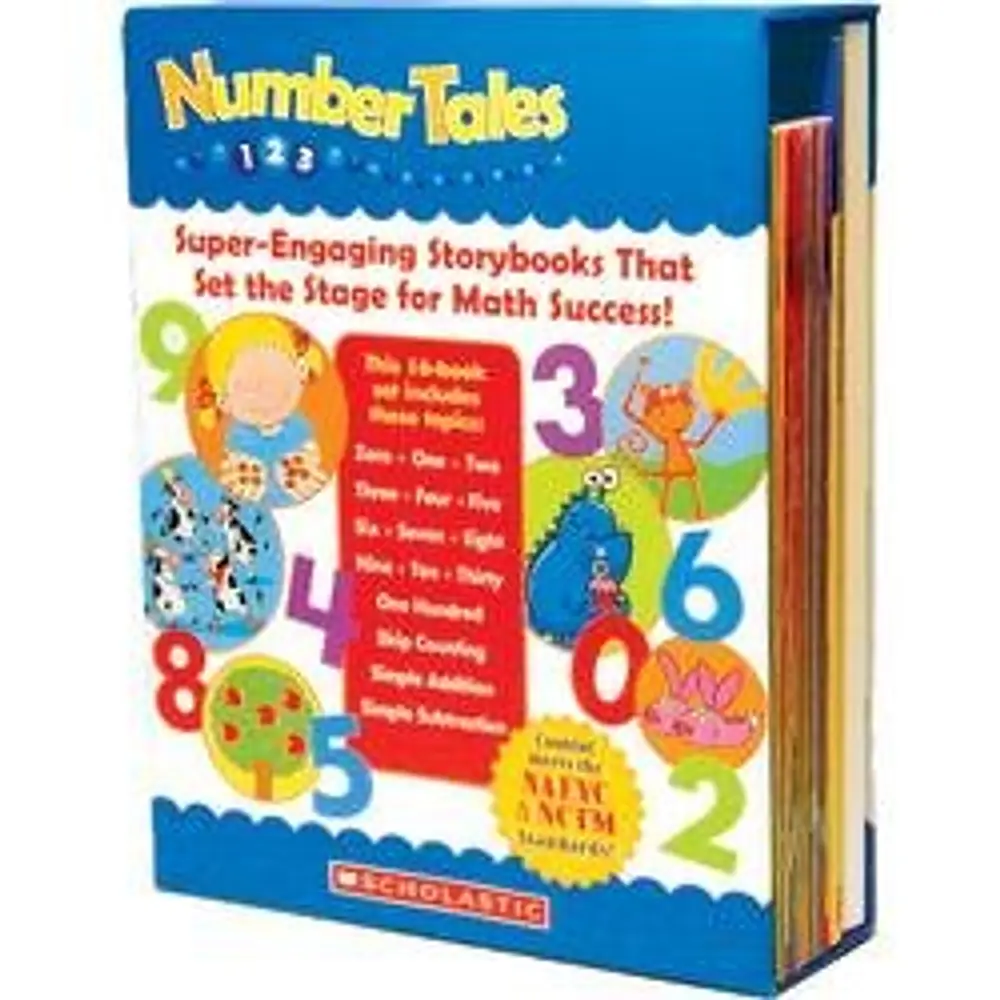 Scholastic Number Tales Read-Aloud Storybook Box Set