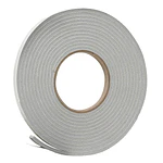 Frost King V443H Foam Tape  3/8 in W  17 ft L  3/16 in Thick  Vinyl  Gray