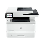 HP - LaserJet Pro MFP 4101fdw Wireless Black-and-White All-in-One Laser Printer - White