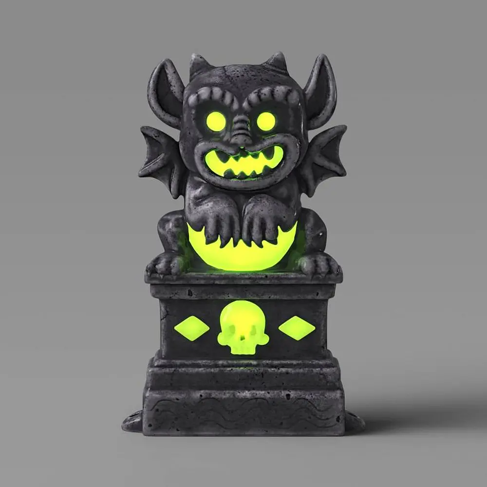 Lit Gargoyle Outdoor Halloween Blowmold - Hyde & EEK! Boutique™