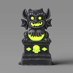 Lit Gargoyle Outdoor Halloween Blowmold - Hyde & EEK! Boutique™