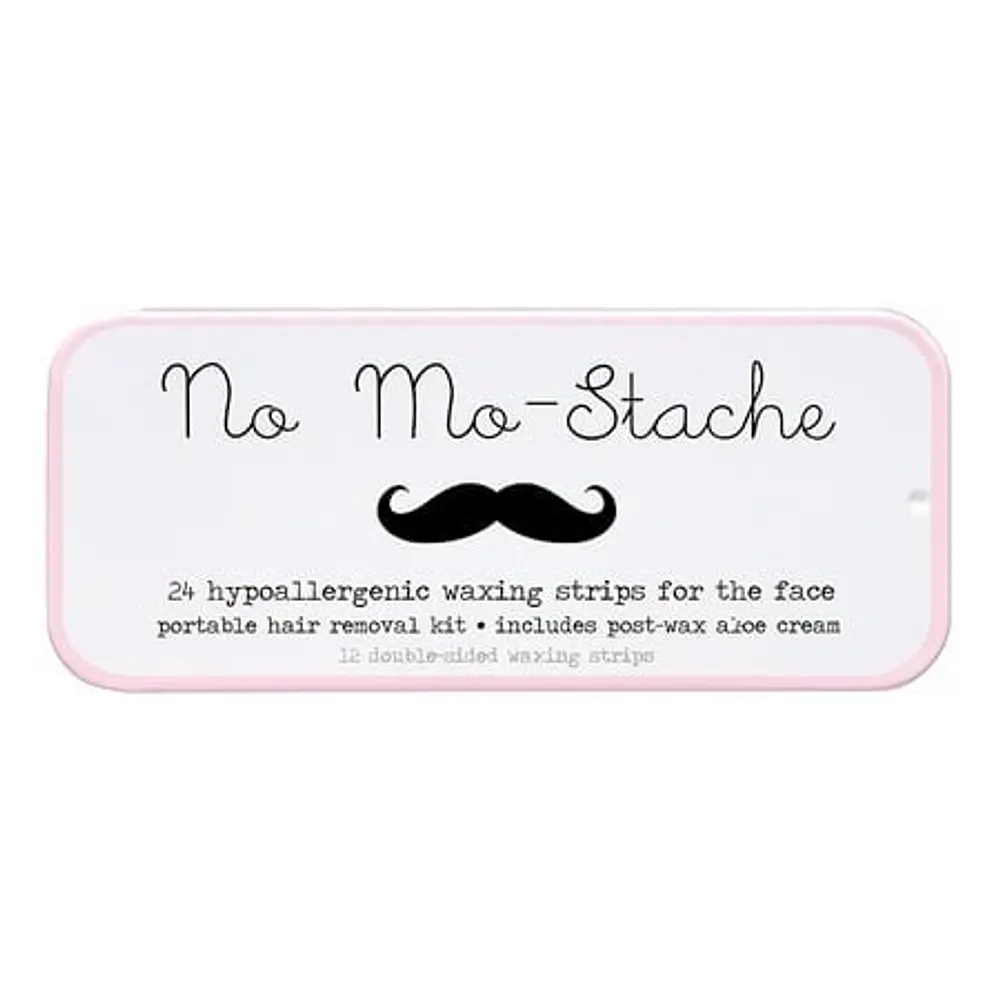 No Mo-Stache Portable Lip Wax Strip Kit  24 Strips