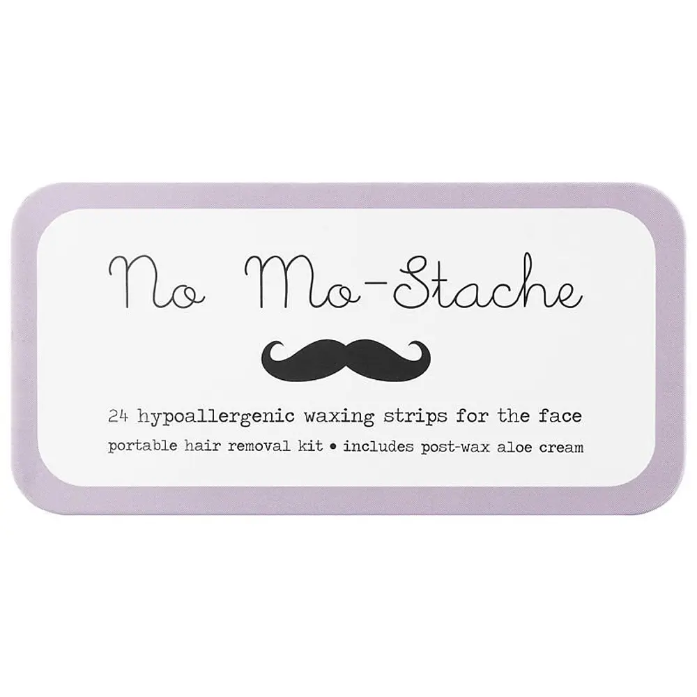 No Mo-Stache Portable Lip Wax Strip Kit  24 Strips