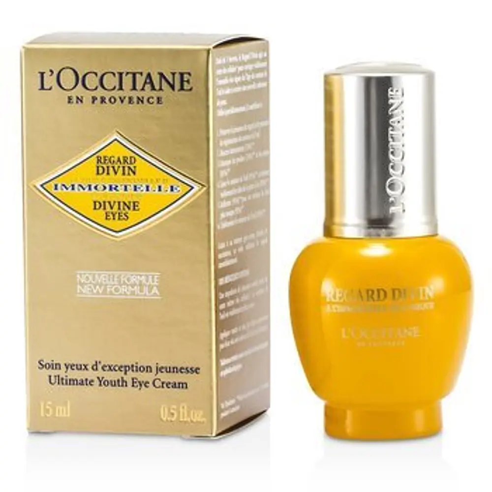 L'Occitane Immortelle Divine Eyes Ultimate Youth Eye Cream, 0.5 fl oz
