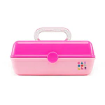 Caboodles Pretty In Petite Makeup Organizer - Hot Pink On Rose
