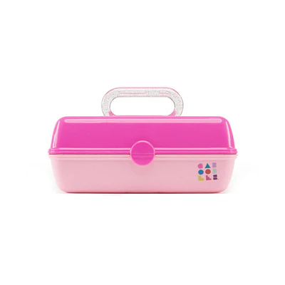 Caboodles Pretty In Petite Makeup Organizer - Hot Pink On Rose