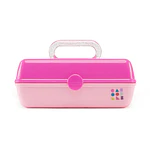 Caboodles Pretty In Petite Makeup Organizer - Hot Pink On Rose