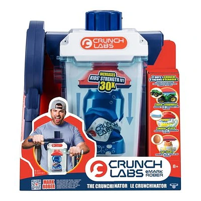 Crunch Labs The Crunchinator by Mark Rober  Crunch  Smoosh  Squeeze & Pop Objects  Harness The Awesome Kid Power Ages 8+
