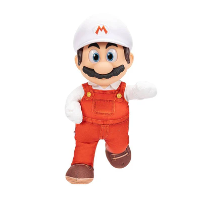 Super Mario Galaxy Movie Mario Posable Plush Figure