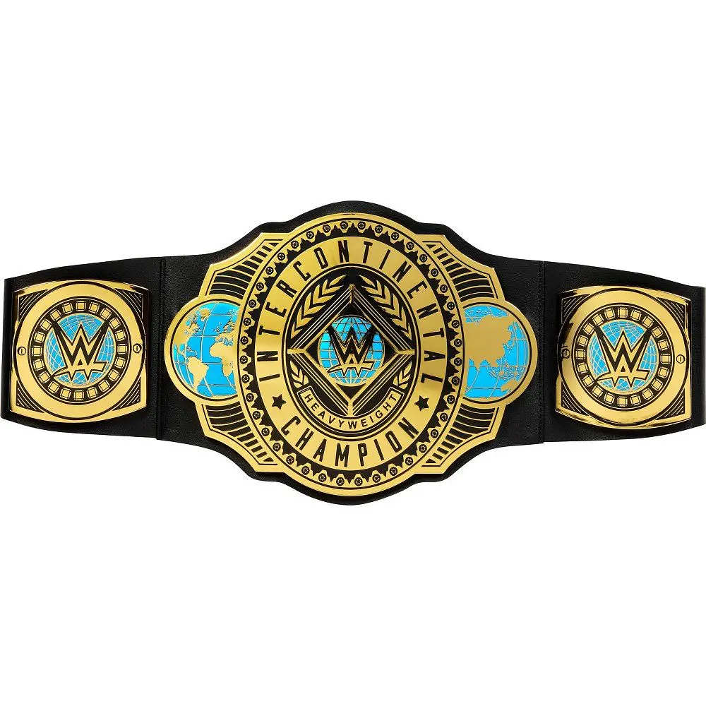 WWE Championship Intercontinental Champion Title  Kid-Sized Role-Play & Costume Belt Accessory