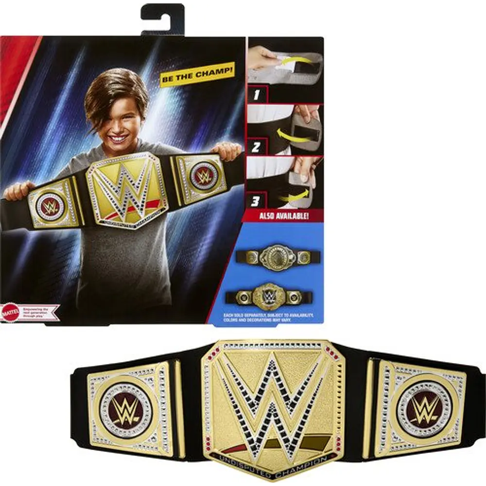 WWE Championship Title  Undisputed WWE Universal Role-Play & Costume  Leather-like Belt