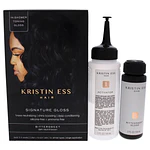 Kristin Ess Hair Gloss in Bittersweet for Dark Brown Hair - Semi Permanent Dye + Toner - 4 fl oz