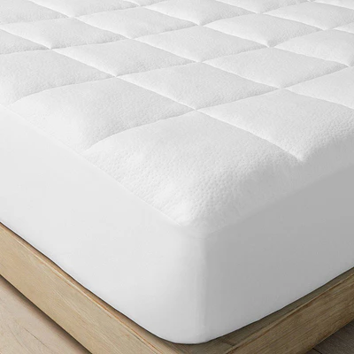King Memory Foam & Down Alternative Mattress Pad - Casaluna™: CertiPUR-US & OEKO-TEX Certified, Fits 20" Depth