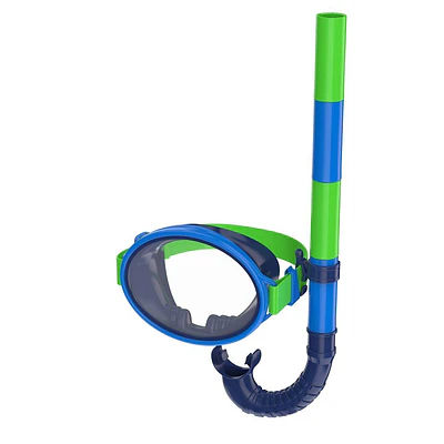Speedo Kid s Porto Snorkel Mask Set - Blue