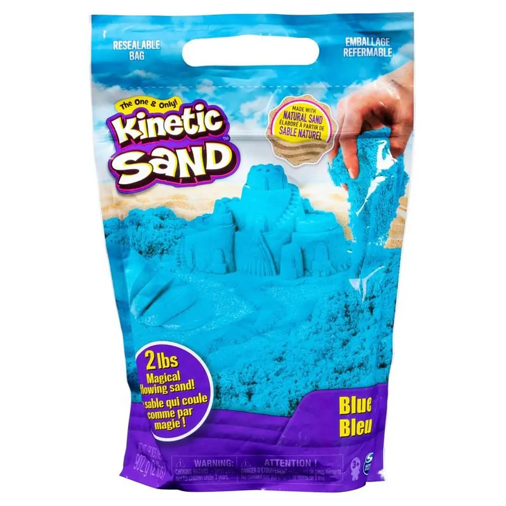 Kinetic Sand 2lb Blue Play Sand