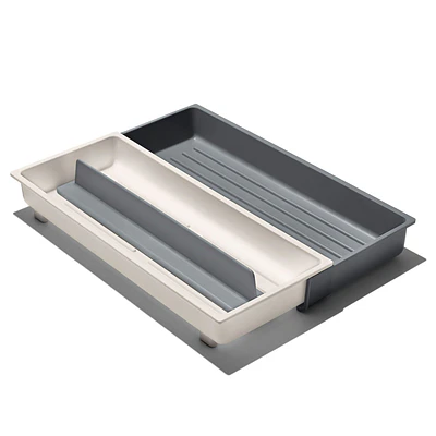 OXO Expandable Long Tool Drawer Organizer  Gray
