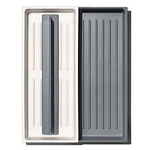 OXO Expandable Long Tool Drawer Organizer  Gray