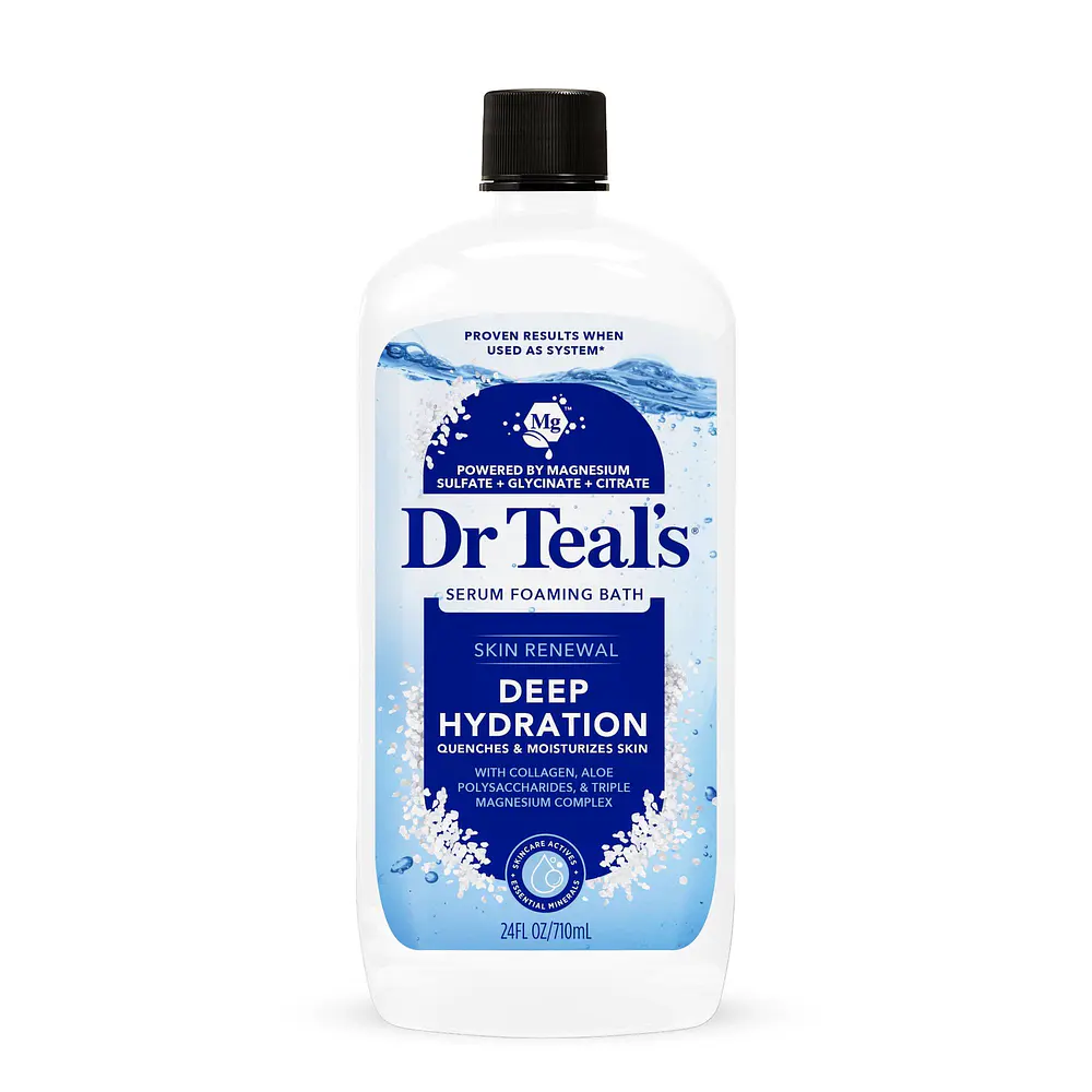 Dr Teal s Skin Renewal Deep Hydration Foaming Bath Serum  24 fl oz