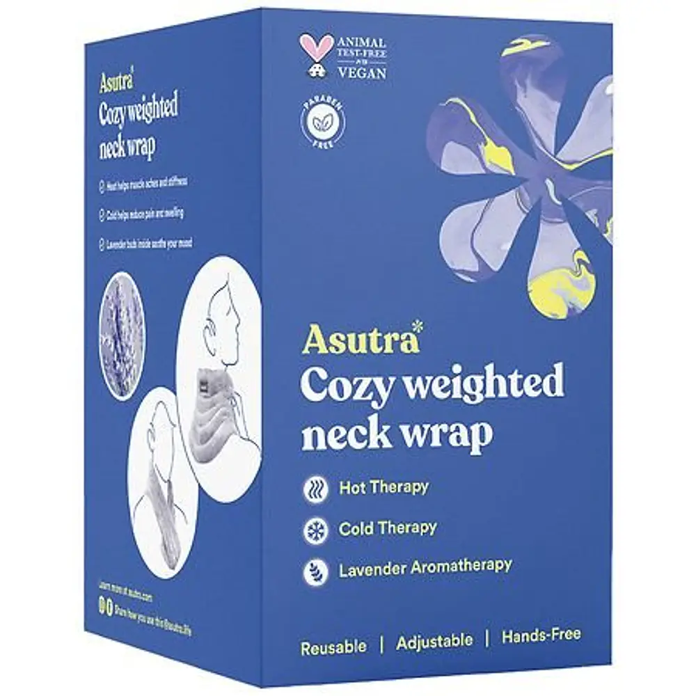 Asutra Cozy Weighted Neck Warmer Aromatherapy Wrap