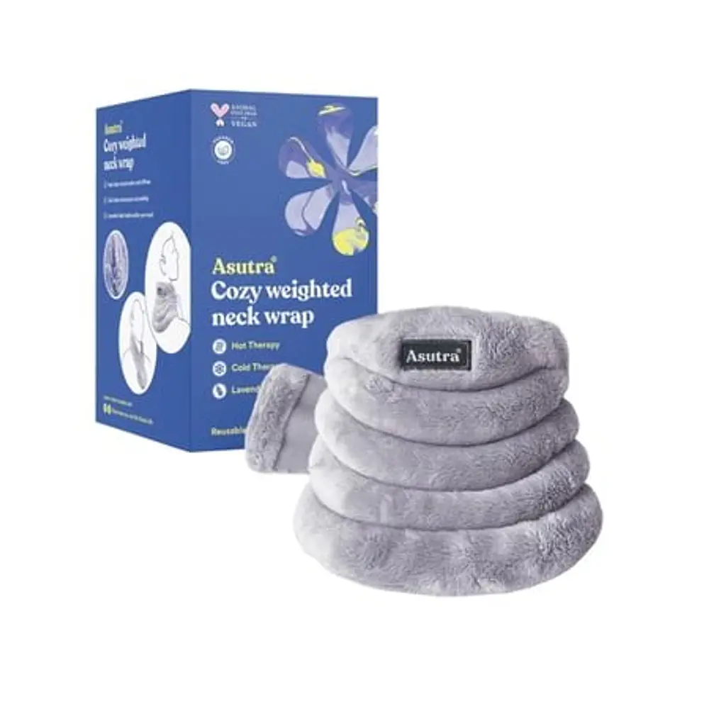 Asutra Cozy Weighted Neck Warmer Aromatherapy Wrap
