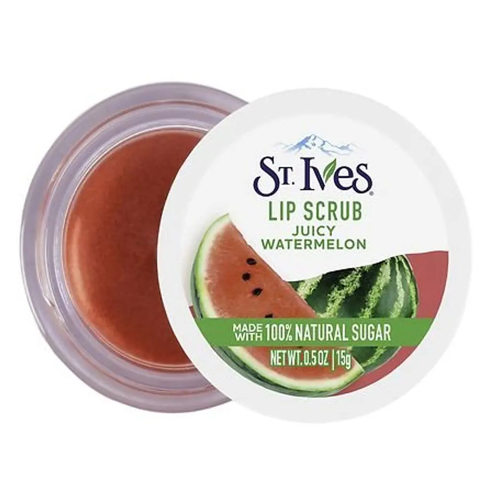 St. Ives Juicy Watermelon Lip Scrub - 0.5oz: Exfoliating, Smoothing, Lip Treatment