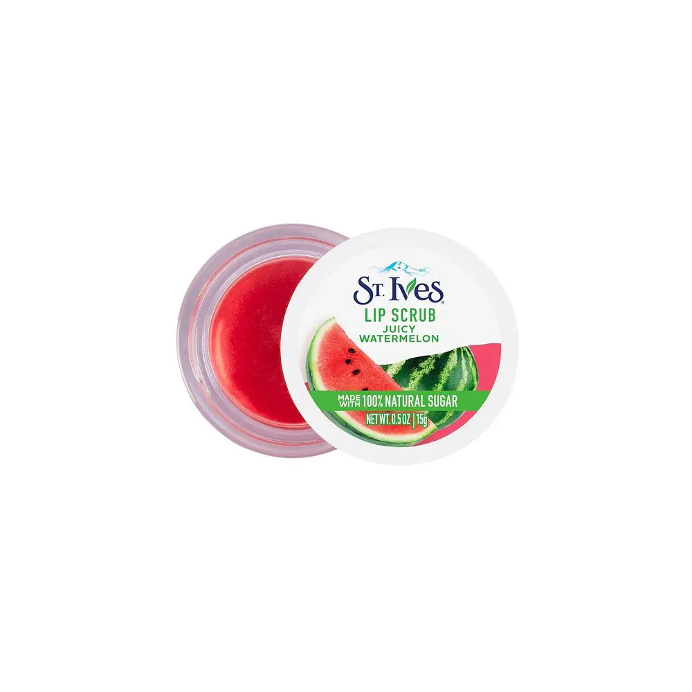 St. Ives Juicy Watermelon Lip Scrub - 0.5oz: Exfoliating, Smoothing, Lip Treatment