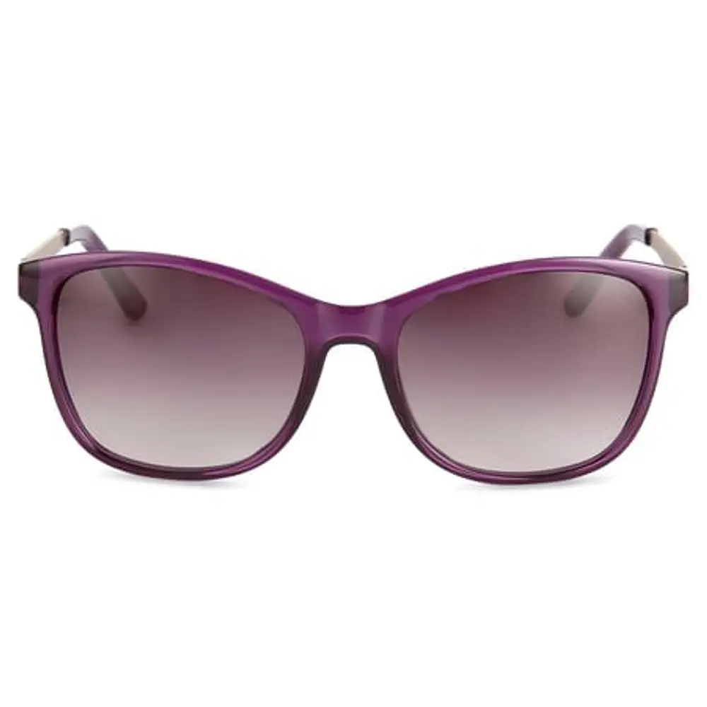M aMerica Womens Fashion Cat eye Sunglasses  Plastic Maya Purple  55-18-140  MUMAYSPUR0055  1 Pair