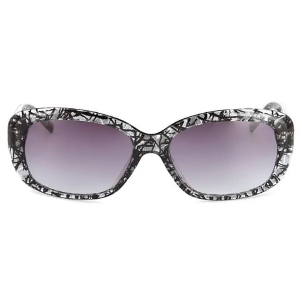 M.O.D.A. Rx able Womens Sunglasses  Im108  Black Lace  57-17-135