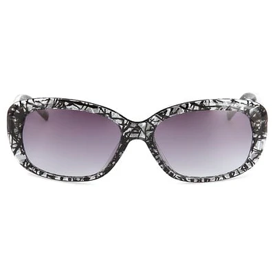 M.O.D.A. Rx able Womens Sunglasses  Im108  Black Lace  57-17-135