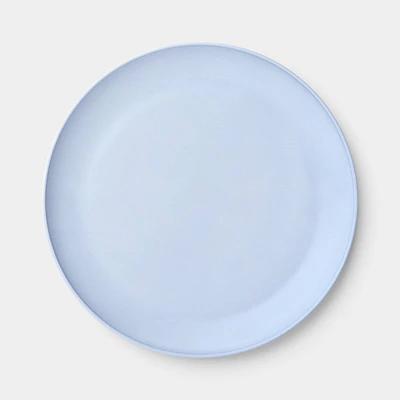 0.78" PolyPro Round Opaque Dinner Plate Blue - Room Essentials™