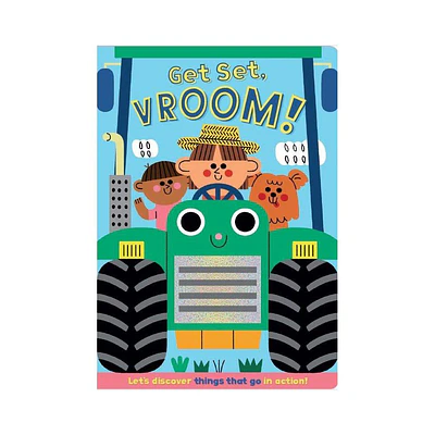 Get Set, Vroom! - by Elena Rodgers and Sarah Creese (Board Book)