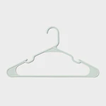 18pk Hangers Mindful Mint - Room Essentials™: Plastic Clothes Hangers for Shirts, Dresses, Tank Tops, Adult Use