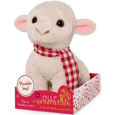 Our Generation Merry Holiday Lamb Plush