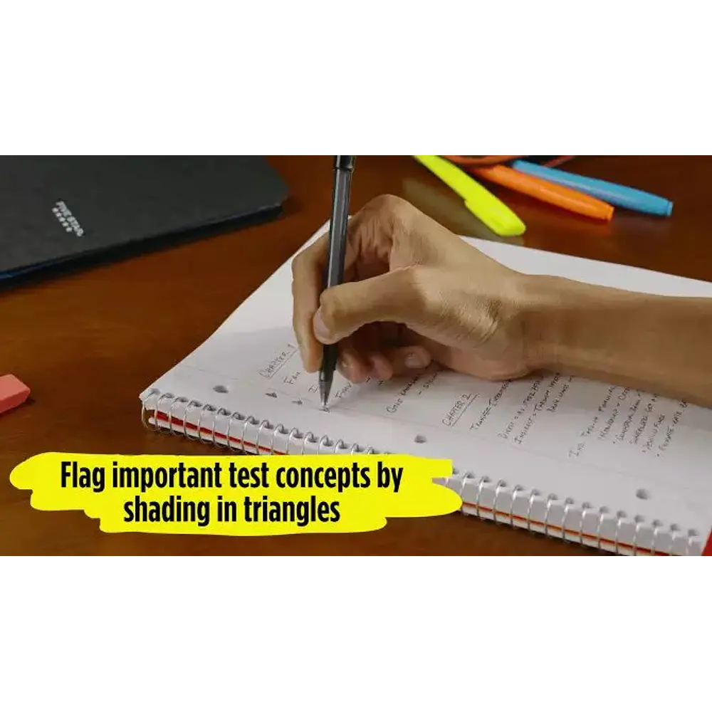 Five Star Reinforced Insertable Notebook Paper Graph Ruled 8 1/2 x 11 75 Sheets/Pack