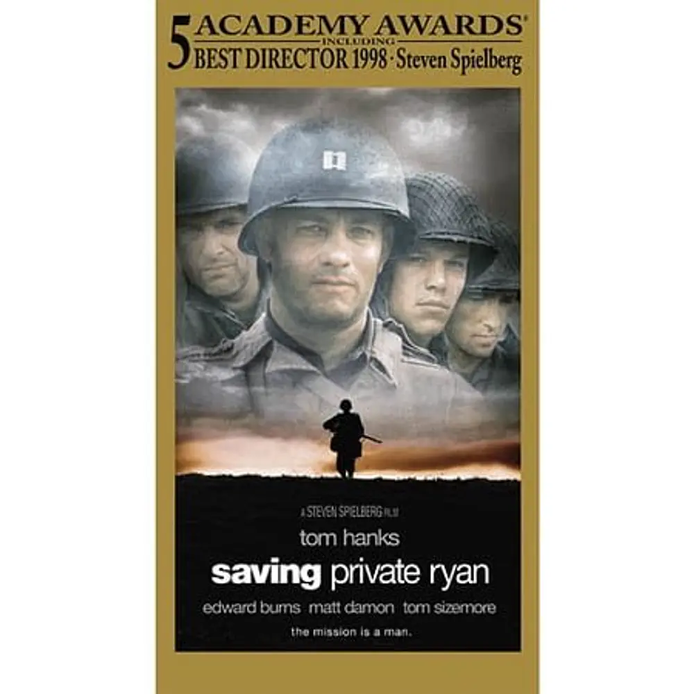 SB351 Saving Private Ryan  New VHS  Tom Hanks  Tom Sizemore  Edward