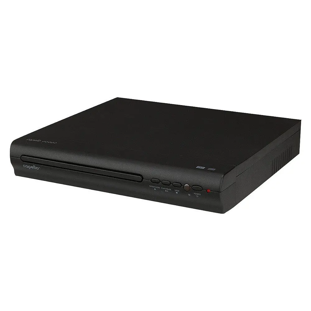 Capello 2 Channel HDMI DVD Player - Black