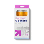 Sharpened #2 Wood Pencils up&up™