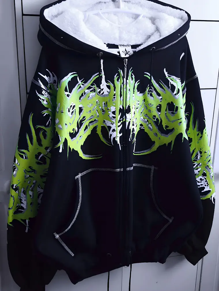 XL SKYRIM FLUOR GREEN 3