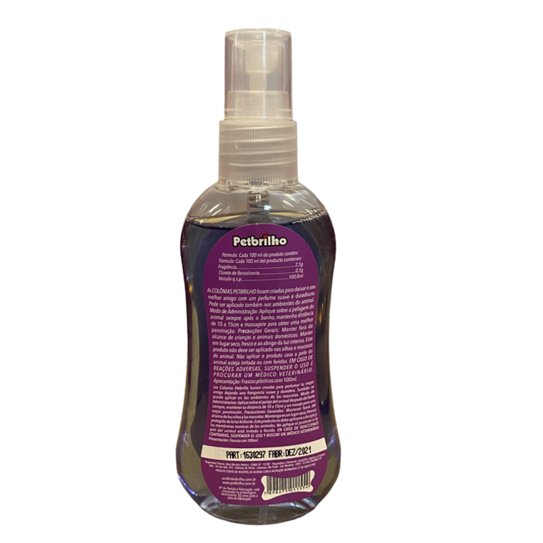Colonia para mascotas Lady 100 ml Petbrilho 2