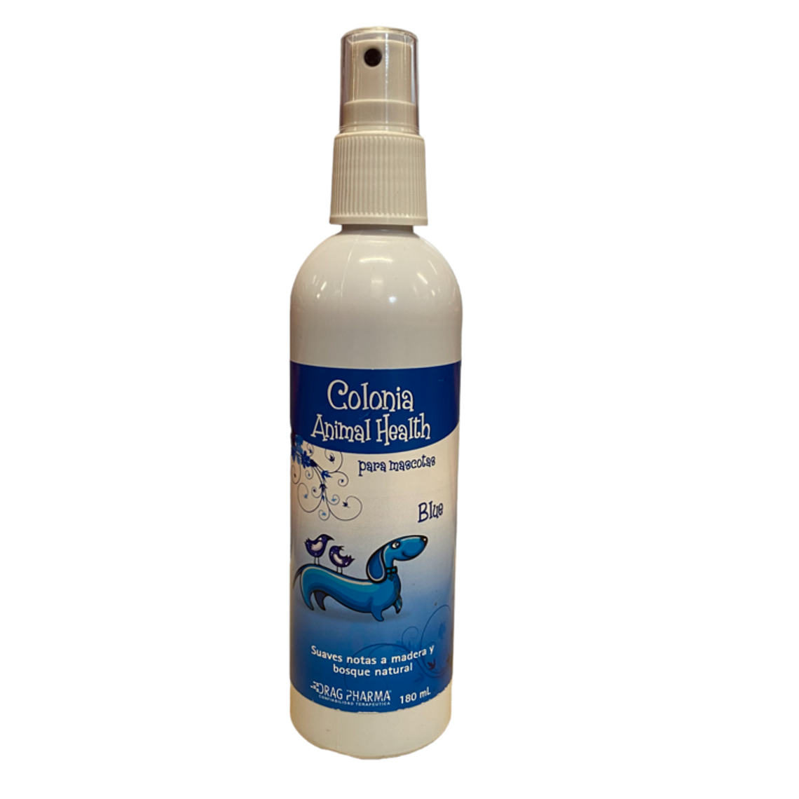 Colonia para mascotas Blue 180 ml Drag Pharma 1