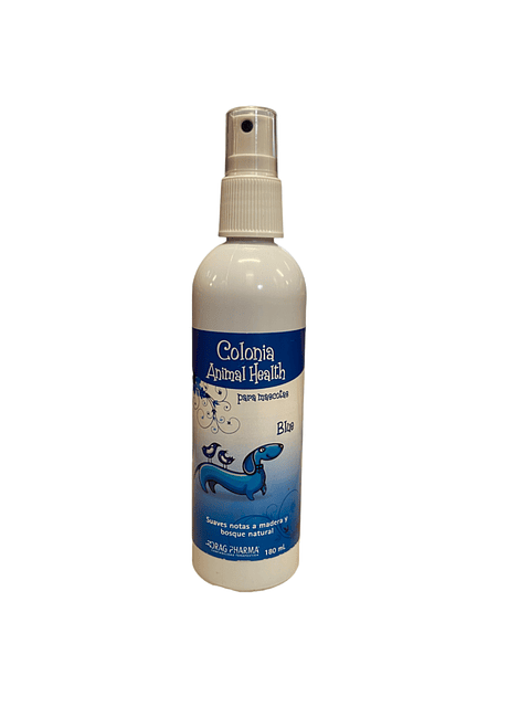 Colonia para mascotas Blue 180 ml Drag Pharma