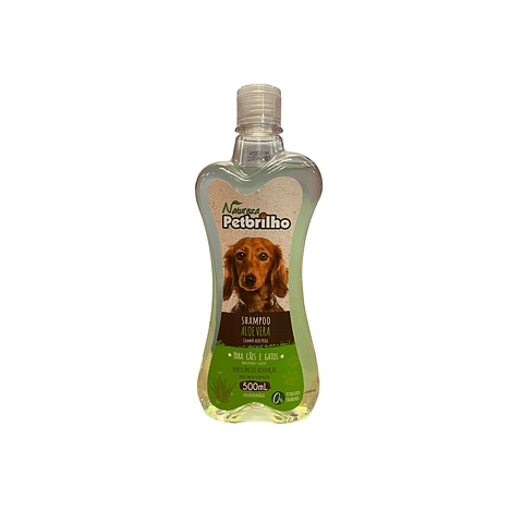 Shampoo para mascotas Áloe Vera 500 ml Petbrilho