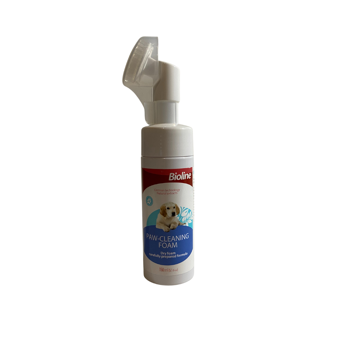 Espuma limpia patitas perro 150 ml Bioline 1