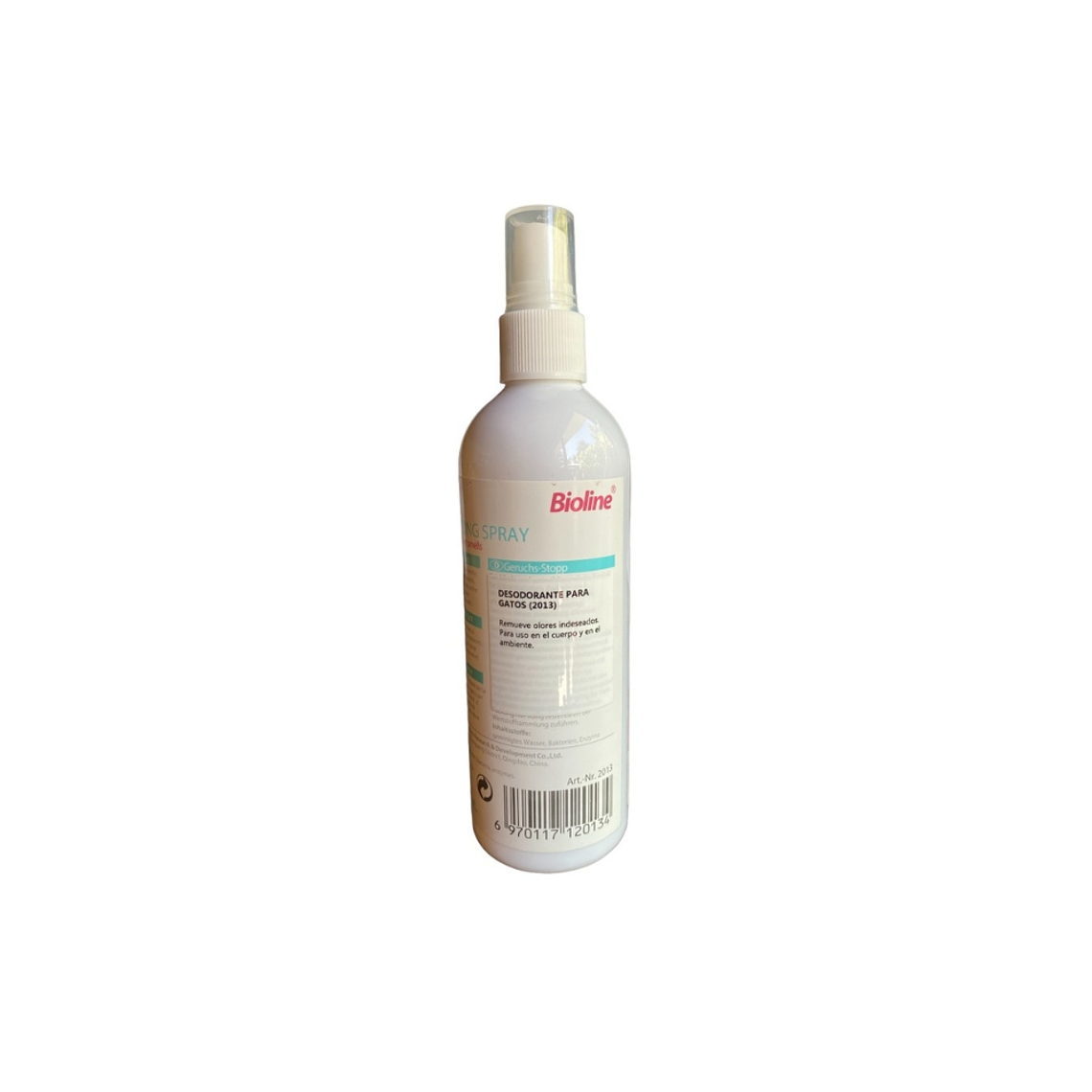 Desodorante para gatos 175 ml Bioline 2