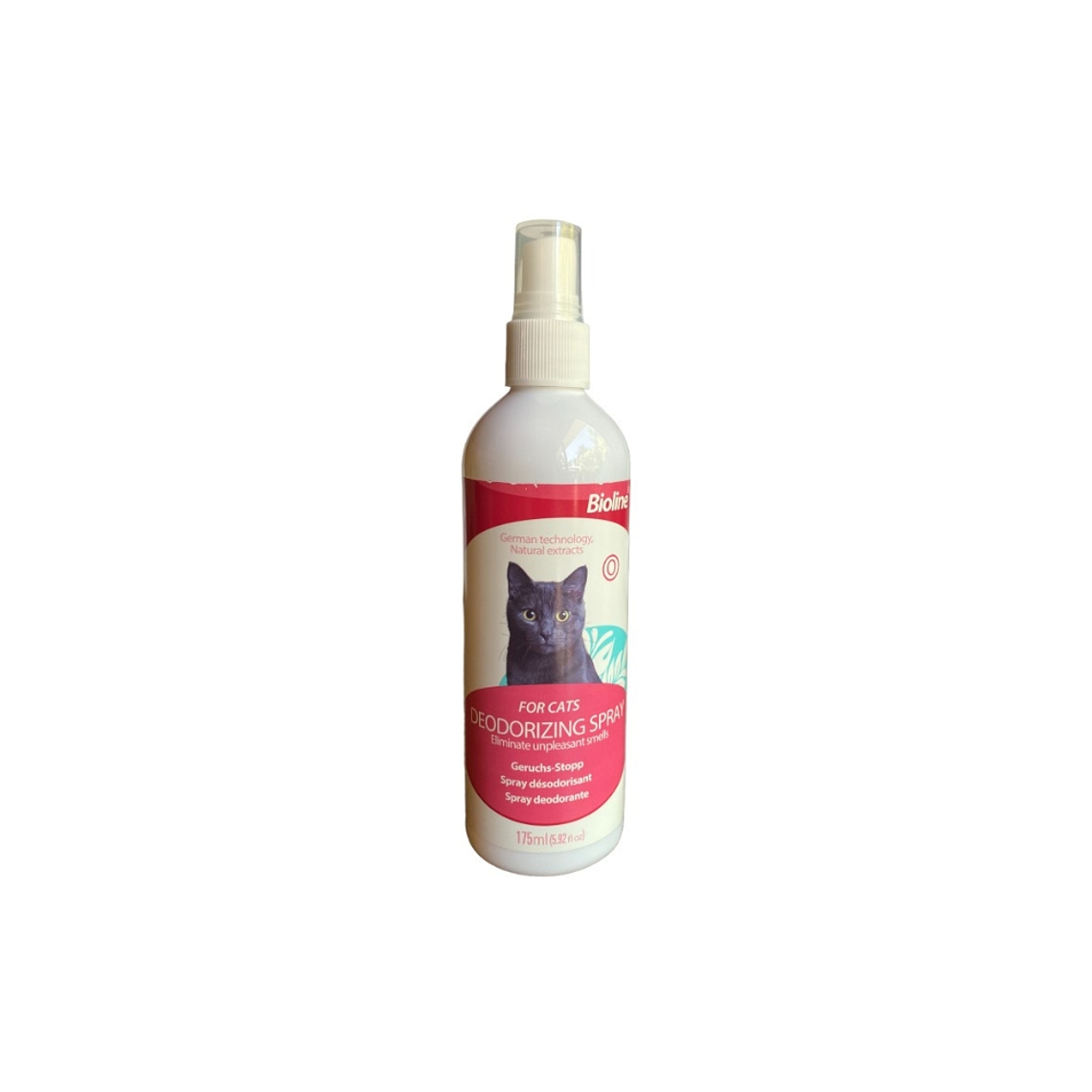 Desodorante para gatos 175 ml Bioline 1