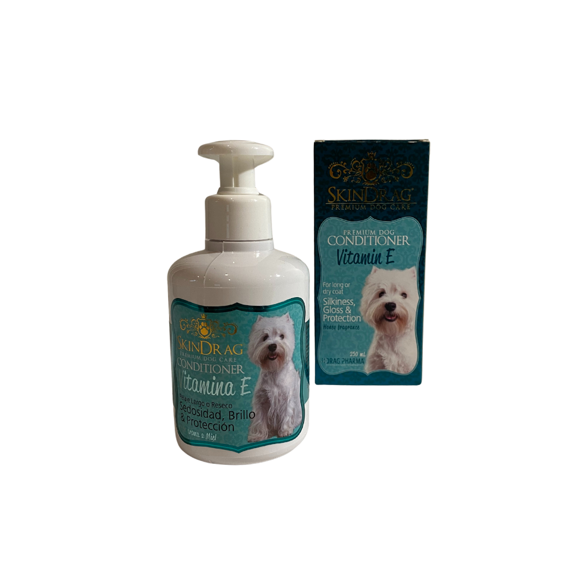 Acondicionador Premium Vitamina E 250 ml Skindrag 1