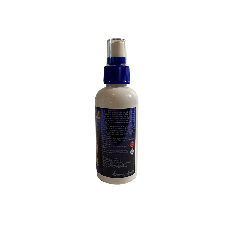 Spray antipulgas y garrapatas para mascotas 100 ml Fiprokil 4