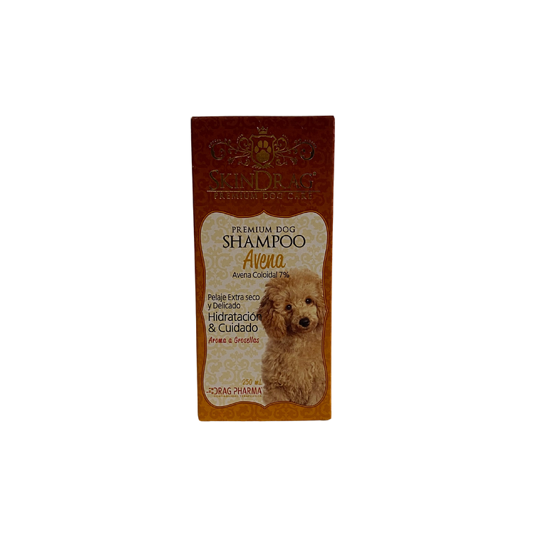 Shampoo Premium Avena 250 ml para perros Skingrag 2