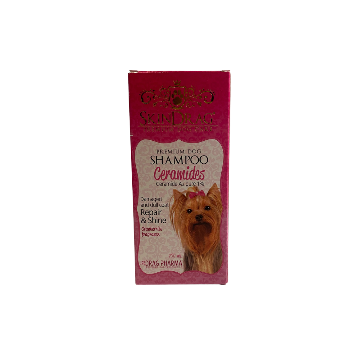 Shampoo Premium Ceramida 250 ml para perros Skindrag 2