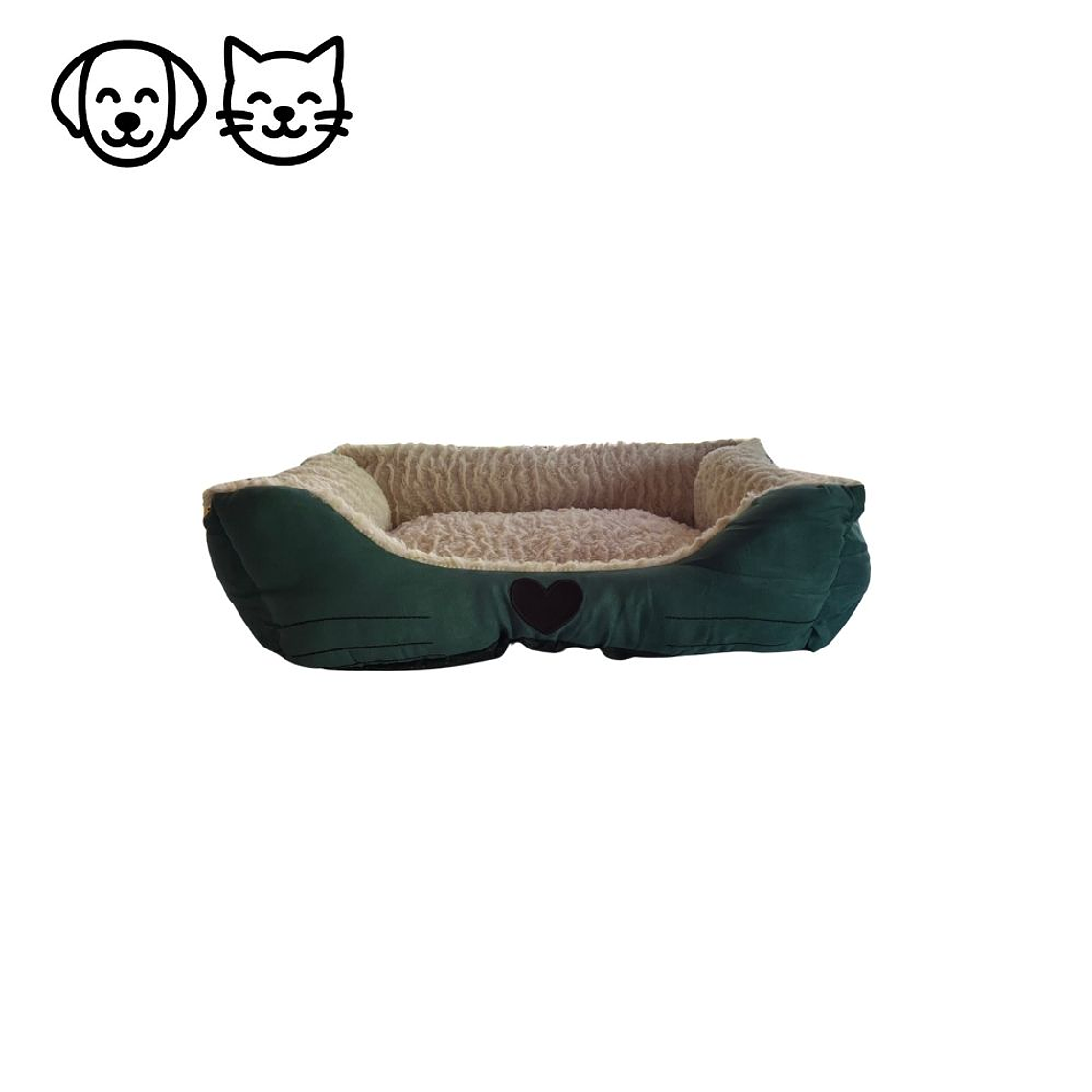 Cama diseño bigotes 48x38x15 cm 1